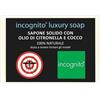 Alcea INCOGNITO LUXURY SOAP SAPONE SOLIDO CON OLIO DI CITRONELLA E COCCO 100 G