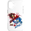 Sonic The Hedgehog Custodia per iPhone 16 Generazioni Sonic x Shadow