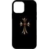 LUKE GALLERY Custodia per iPhone 12 mini The Red Heart Gold Cross