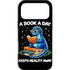 Book Dragon Fantasy Gifts Reading Enthus Custodia per iPhone 17 Pro Max Un libro al giorno tiene lontana la realtà Dragon Fantasy Book Lover