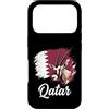 Qatar Jersey Souvenir Gifts Men Women Ki Custodia per iPhone 17 Pro Bandiera nazionale dell'orice araba del Qatar
