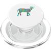 Green Cow Land Filato Capra Colorata PopSockets PopGrip per MagSafe