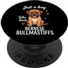 Funny Bernese Bullmastiff Lover Gifts & Solo un ragazzo che ama i bullmastiff bernesi PopSockets PopGrip Adesivo