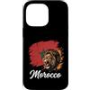 Morocco Jersey Souvenir Gifts Men Women Custodia per iPhone 14 Pro Max Bandiera Nazionale Leone Marocco