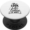 Divorcee Sarcastic Humor Sembri la mia futura ex moglie divorzio marito divorziato PopSockets PopGrip Adesivo