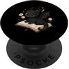 Book Dragon Fantasy Gifts Reading Enthus Cute Dragon Reading Books Fantasy Book Lover Bibliophile PopSockets PopGrip Adesivo