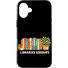 Read Banned Books Readers Literature Jun Custodia per iPhone 16 Plus Le biblioteche liberano libri vietati Letteratura amante della lettura