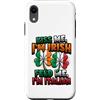 Dual Heritage Shamrock Clover Designs Custodia per iPhone XR Metà Irlandese Metà Italiano Irlandese Italiano