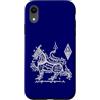 Thailandia Tatuaggio Yantra Custodia per iPhone XR Sak Yant Tatuaggio Singha Leone Thailandia Yantra Ki Lane