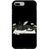 Book Dragon Fantasy Gifts Reading Enthus Custodia per iPhone 7 Plus/8 Plus Drago addormentato sul libro Fantasy Book Lover Bookworm Romanzi