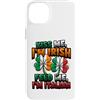 Dual Heritage Shamrock Clover Designs Custodia per iPhone 14 Plus Metà Irlandese Metà Italiano Irlandese Italiano
