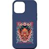 TOKYO WAVES Oni Mask Designs Custodia per iPhone 12 Pro Max Maschera giapponese del diavolo Hannya giapponese Oni Maschera Yokai Oni