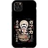 Vintage Ramen Lover Cute Animal Noodle B Custodia per iPhone 11 Pro Max Divertente furetto Mangiare Ramen giapponese Ukiyo Style