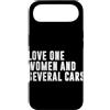 Car Guy Humor Graphic Car Lover Car Mech Custodia per iPhone Air Amore Una Donna E Diverse Macchine Divertente Auto Ragazzo Auto Amante