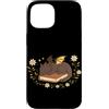 Book Dragon Fantasy Gifts Reading Enthus Custodia per iPhone 15 Drago addormentato sul libro Fantasy Book Nerd Bookworm Reading