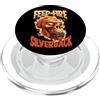 BOEC Gear 96.4% Silverback Abbigliamento palestra, body building, Strongman, alimentazione PopSockets PopGrip per MagSafe