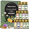 MIGCAPUT Set Di Oli Essenziali per Diffusori 12 X 5ML, 100% Naturale Olio Essenz