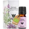 Sanicula Timo Oli Essenziali - Olio Essenziale Di Timo Puri Al 100%, 5 Ml Organico Olio D