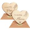 Marvelights TU VAS ÊTRE.. Mamie, TU VAS ÊTRE... Papi, 2Pcs Cadeau Papi/Mamie, Annonce Cadeau