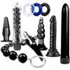 EVANEM [10 pezzi] SexShop Hot Coppie portatili Yoga gioco Accessorio Set principianti Yoga Kit-K20 (Nera-2, Stile2)