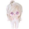 niannyyhouse Bambola di peluche da 20 cm, color caramello, con corpo umanoide, senza attributo, corpo normale, indossabile, regalo per vestire (16 con scheletro)