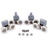 Lance Home Cuscinetto Doccia, Kit 8 Doppio rulli rullo ruote cuscinetti rotelline per la porta doccia cabina 23mm