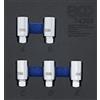 BGS technic BGS inserto per carrello da officina 1/6: set di utensili per serratura del cerchio per Tesla 5 pezzi - 74388