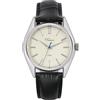 TACTICAL FROG Chameri GS04 37MM Orologio da uomo VH31 movimento al quarzo orologi eleganti per uomo, orologio casual in pelle, quadrante bianco, Quadrante bianco crema