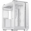ASUS CASE GAMING TUF TEMPERED GLASS WHITE EDITION
