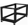 StarTech.com StarTech 8U 19" Open Frame Adjustable Server Rack, Mobile Network Cabinet Wheels