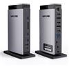 WAVLINK Displaylink Laptop Docking Station con 3 HDMI, USB C Dock Triplo Display