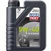 LIQUI MOLY Olio motore Motorbike 5W-40 Olio HC Synthese (Hydro-Cracked) 1 L Compatibilità con VESPA MOTORCYCLES GT LXV LX ET GTS