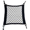 ZMaglorian rete Elastica Bagagli per Scooter e Biciclette Elettriche 28x30 cm - Rete Portaoggetti con Elastico per Casco e Accessori, Pratico Supporto per Casco e Oggetti