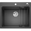 BLANCO ETAGON 6 524529 Lavello da Cucina in Granito per Basi di Lavello con Larghezza di 60 cm, SILGRANIT, Grigio