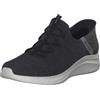Skechers Ultra Flex 3.0 Right Away, Sneaker Uomo, Black Mesh Trim 01, 43 EU