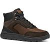 Geox U Spherica 4x4 B Abx, Scarpe da ginnastica Uomo, Marrone Scuro, 43 EU