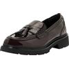 Clarks Lauryl Tassel Womens Wine, 4.5