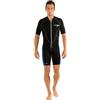 Cressi Lido Man Shorty Wetsuit 2mm - Muta Shorty per snorkeling, nuoto e sport acquatici, in Neoprene Ultra Stretch 2mm, per Uomo
