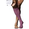 FALKE No. 10 M Kh cotone al ginocchio tinta unita 1 paire, Calzini lunghi Uomo, Rosso Rose 8680, 43-44