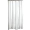 Douceur d'Intérieur Douceur d'Interieur 6RD150BC Vitamine - Tenda da Doccia in PEVA, 0,01 x 180 x 200 cm, Colore: Bianco