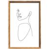 walther design Silhouette Cornice portafoto, da 18 x 24 cm, colore legno naturale