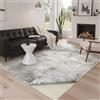 BEIMO Tappeto da Soggiorno Moderno 160x230 cm - Doppia Faccia Astratto Grigio - Incluso Tappeto Antiscivolo - Ultra Morbido e Lavabile in Lavatrice