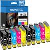 NINETEC 18XL Multipack Cartucce compatibili per Epson 18XL Expression Home XP-102 XP-202 XP-205 XP-215 XP-225 XP-302 XP-305 XP-312 XP-315 XP-322 XP-325 XP-412 XP-415 XP-422 XP-425