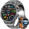 LIGE Smartwatch Uomo, Smartwatch Militare Uomo Fitness con Chiamate Bluetooth,1.85 Orologio Intelligente 110+ Modalità Sportive/1000 mAh/Sonno/Torcia per Android IOS,Nero opaco