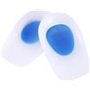 Niiyen Cuscinetti per tallone, 1 paio di cuscinetti per tallone in gel di silicone per sollievo dal dolore Solette Talloniera in Silicone per Sperone Calcaneare, Fascite Plantare, Dolori di Achille(M 34-38)