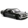 Jada FAST And FURIOUS Modello DieCast NISSAN SKYLINE 2000 GT-R Nera di BRIAN - Scala 1/24 Originale JADA Toys