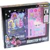 Nice Group - Monster High Agenda Make Up, Diario per Appunti con Kit di trucchi per Bambine