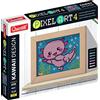 Quercetti Pixel Art 4 Tav Kawaii Axolotl Mosaico Bambini Gioco Chiodini Per Bambini Giochi Creativi e Giochi Educativi Regali Bambina 6 Anni Gioco Bambino 6 Anni Made In Italy