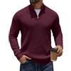 COOFANDY Maglione Uomo con Zip Collo Alto Pullover Maniche Lunghe Maglione Lavorato a Maglia Classico Maglioni Invernali Caldi Felpa Sweater Lavoro Casual Cammello L