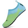 SAGUARO Bambini Scarpe da Immersione Scarpette da Mare Spiaggia Scarpe da Acqua Sportive Acquatici Nuotare Suole Antiscivolo per Beach Bagno Yoga,Ice Blue 24/25 EU